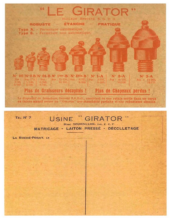 carte npostale "Le Girator"